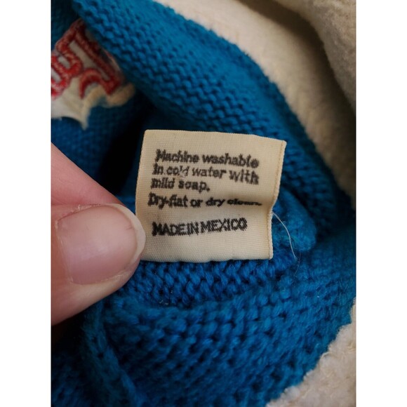 Vintage 1990's Steamboat Ski Resort Hat Cap Nylon Beanie Toque Teal Embroidered - Picture 5 of 9